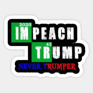 never trumper Sticker